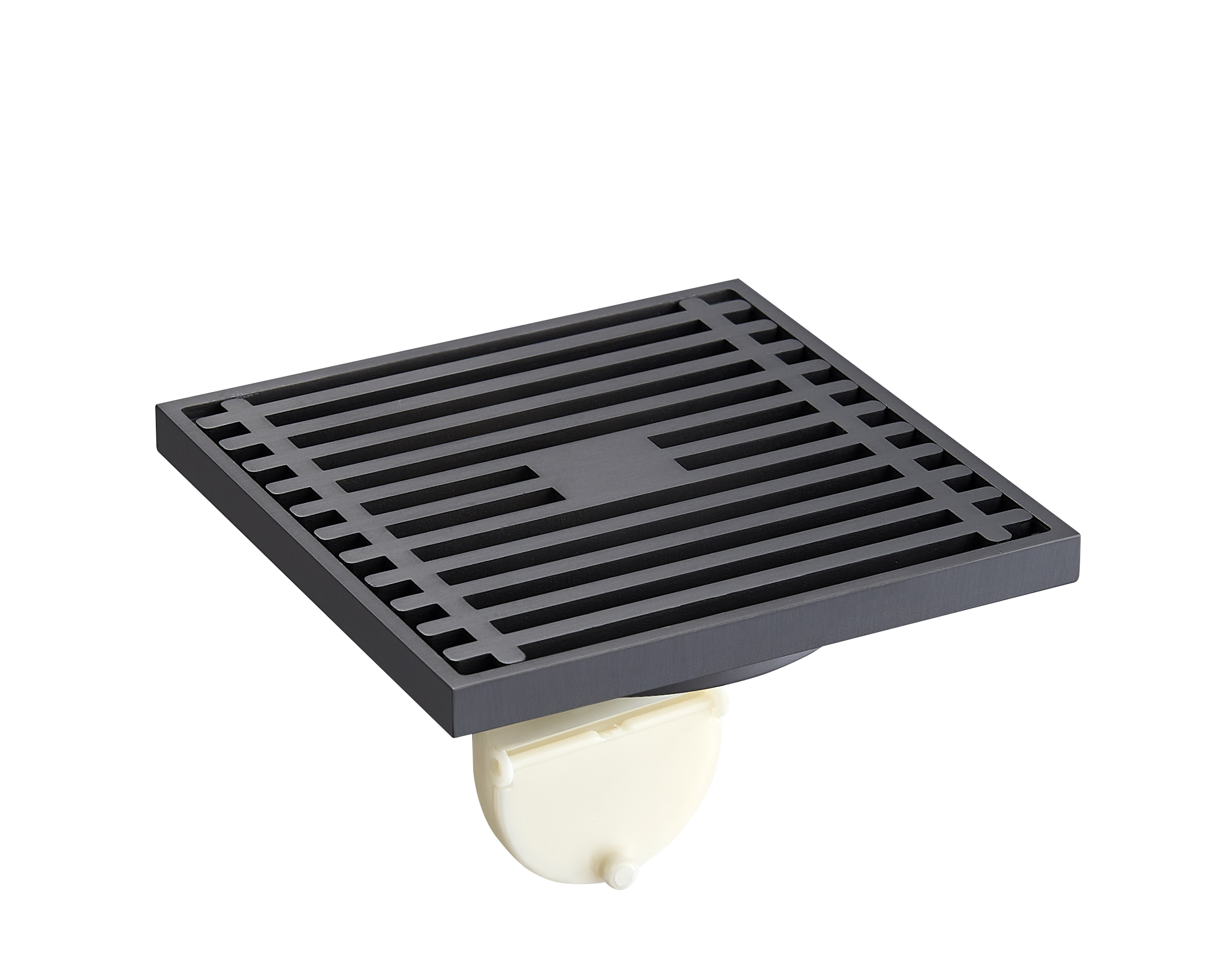 全铜地漏RF-763Q（枪灰色）（配速流虹吸）