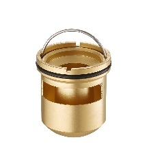 铜质直插水封地漏芯体（φ43x50）